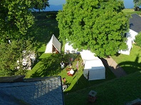 Camp seen from above