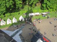 Camp seen from above