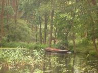 Eidig escapes in a boat