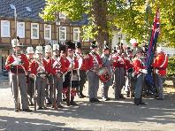 Battalion Bennigsen, Gordon highlanders and the grenadiers of the 5th line KGL