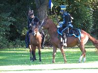 Brunswick hussar and lancer