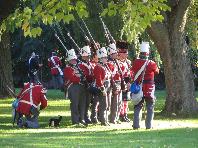 Line infantry gets ready